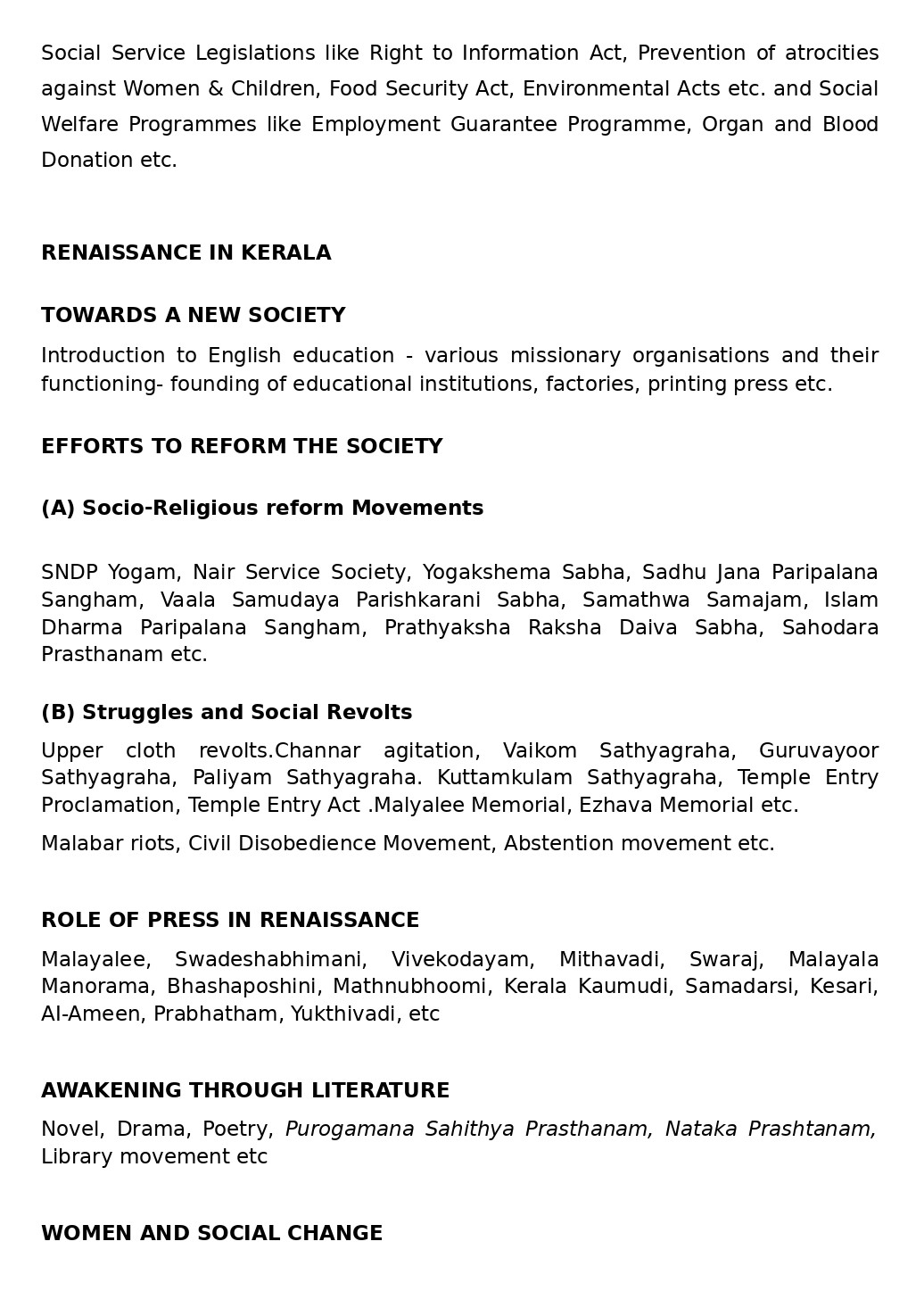 HSST Physics Syllabus 2025
